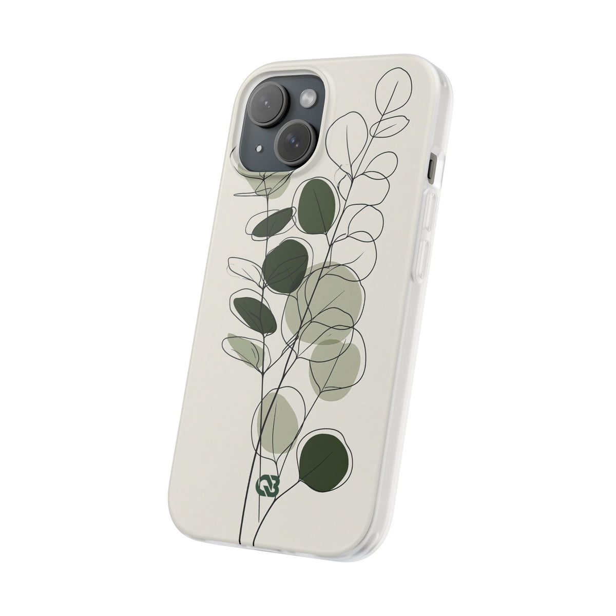 Eucalyptus Foliage Study · Lite Phone Case for iPhone ·  Green