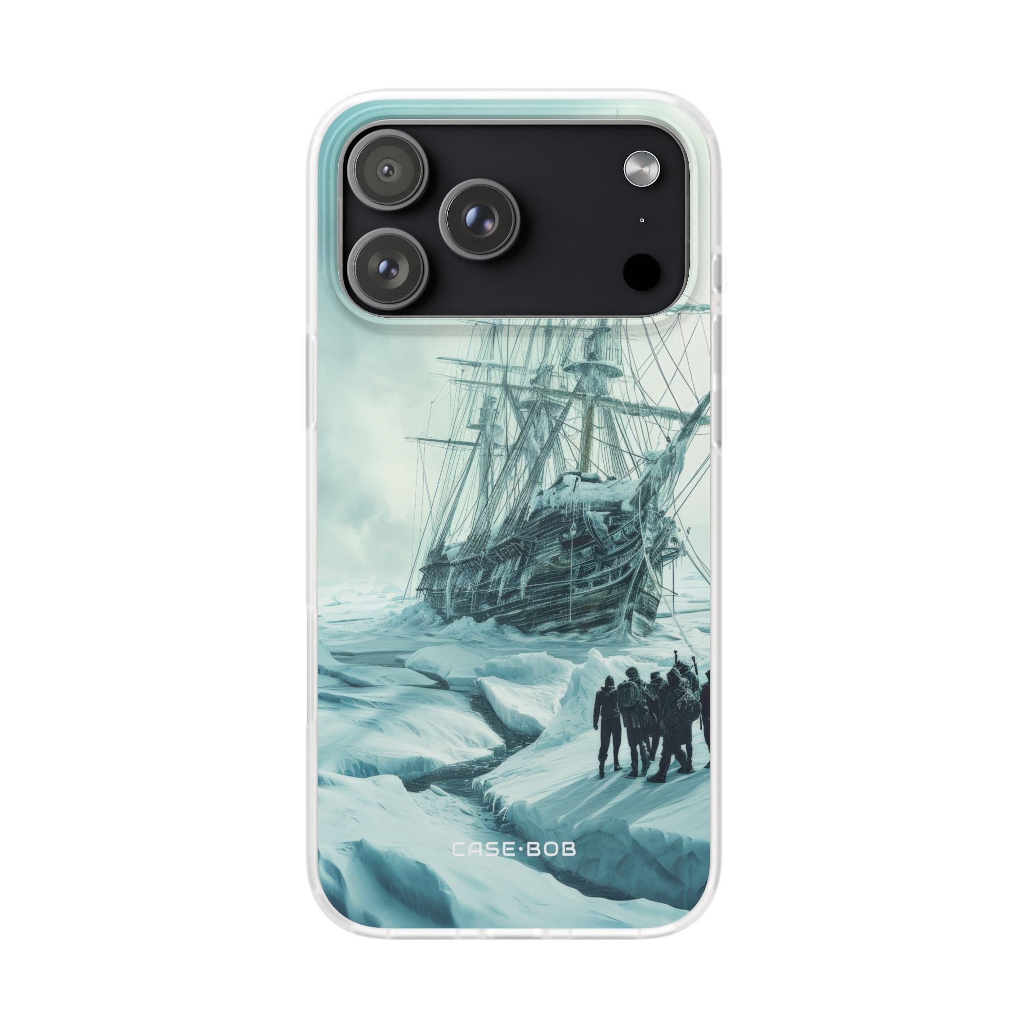 Icebound Ship iPhone 17 Pro MaxCase - Soft - CASE•BOB