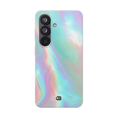 Prismatic Liquid Light · Lite Phone Case for Samsung · Teal