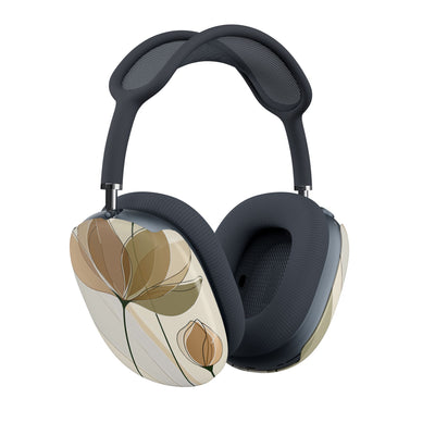 Translucent Petal Contour · Hard Case for AirPods Max · Beige