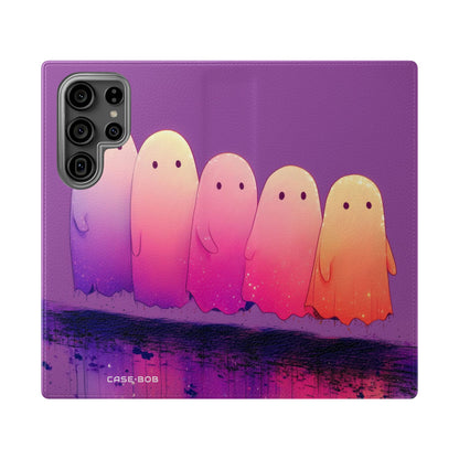 Spookachtig Gloed - Samsung S23 Ultra Case - Portemonnee
