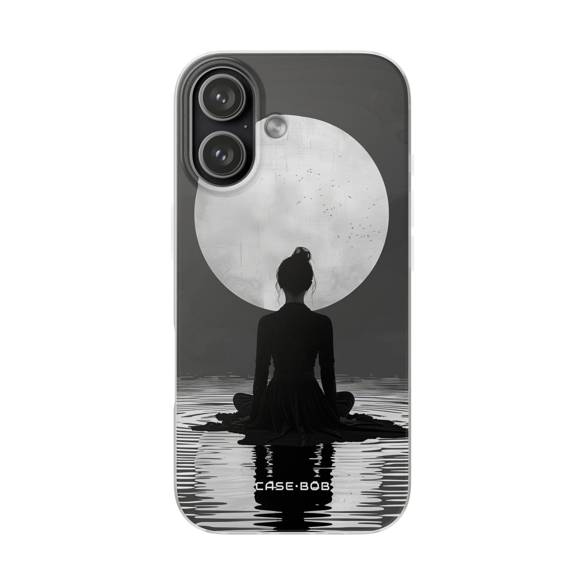 Silhouette Moonlight iPhone 17 Case - Soft - CASE•BOB