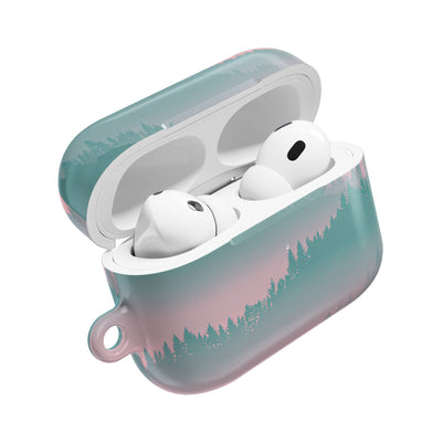 Alpine Horizon · Hard Case for AirPods & AirPods Pro · Green