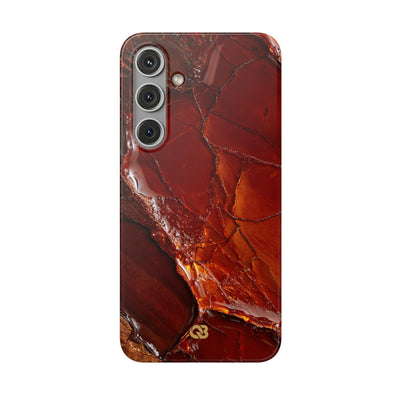 Amber Embrace · Lite Phone Case for Samsung · Brown