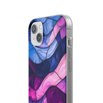 Wavelike Glow iPhone 14 Plus Cover - Blød