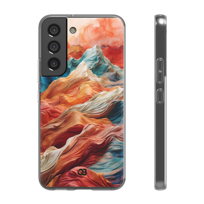 Molten Ridge Flow · Soft Phone Case for Samsung