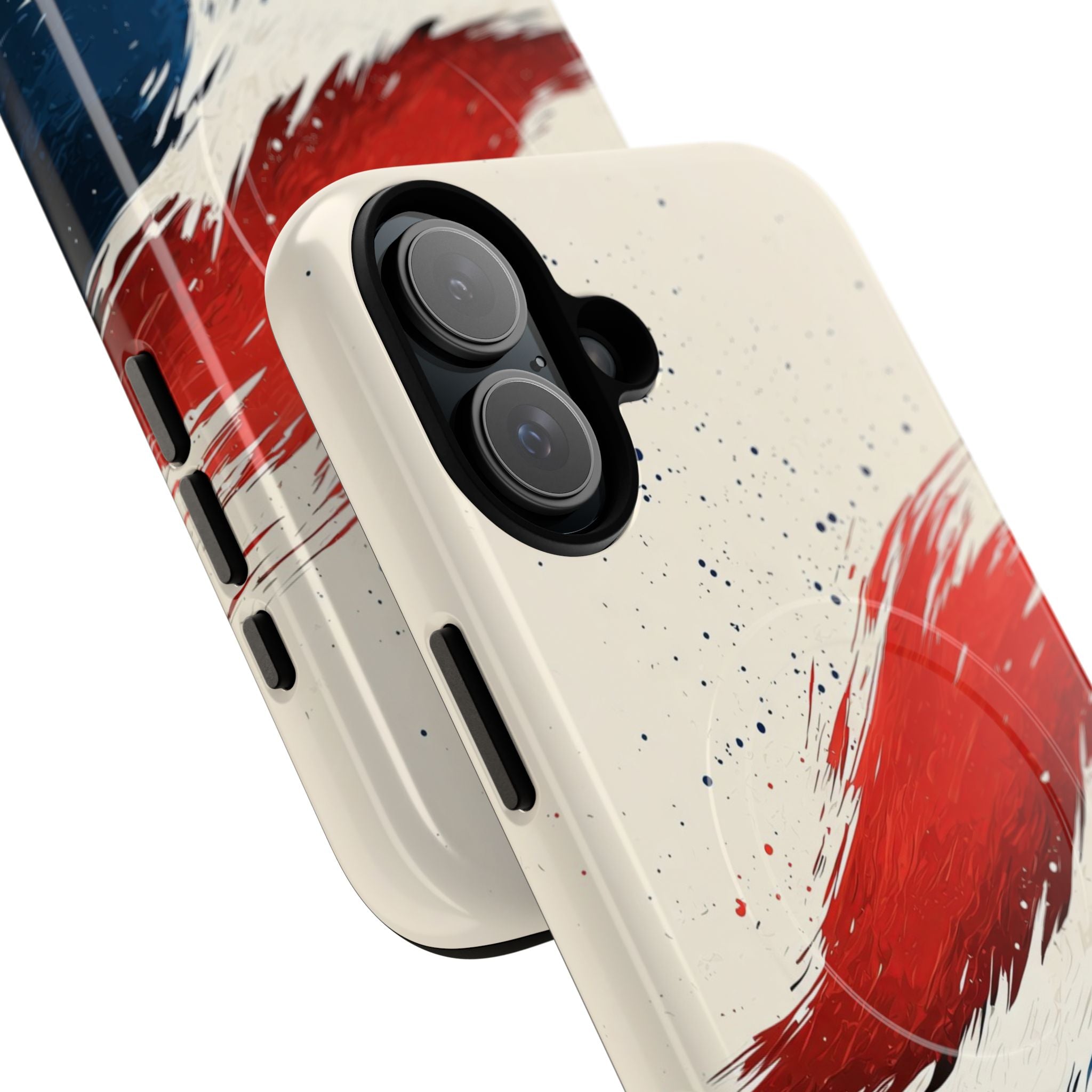 Red Surge iPhone 16 Plus Skal - Tough+