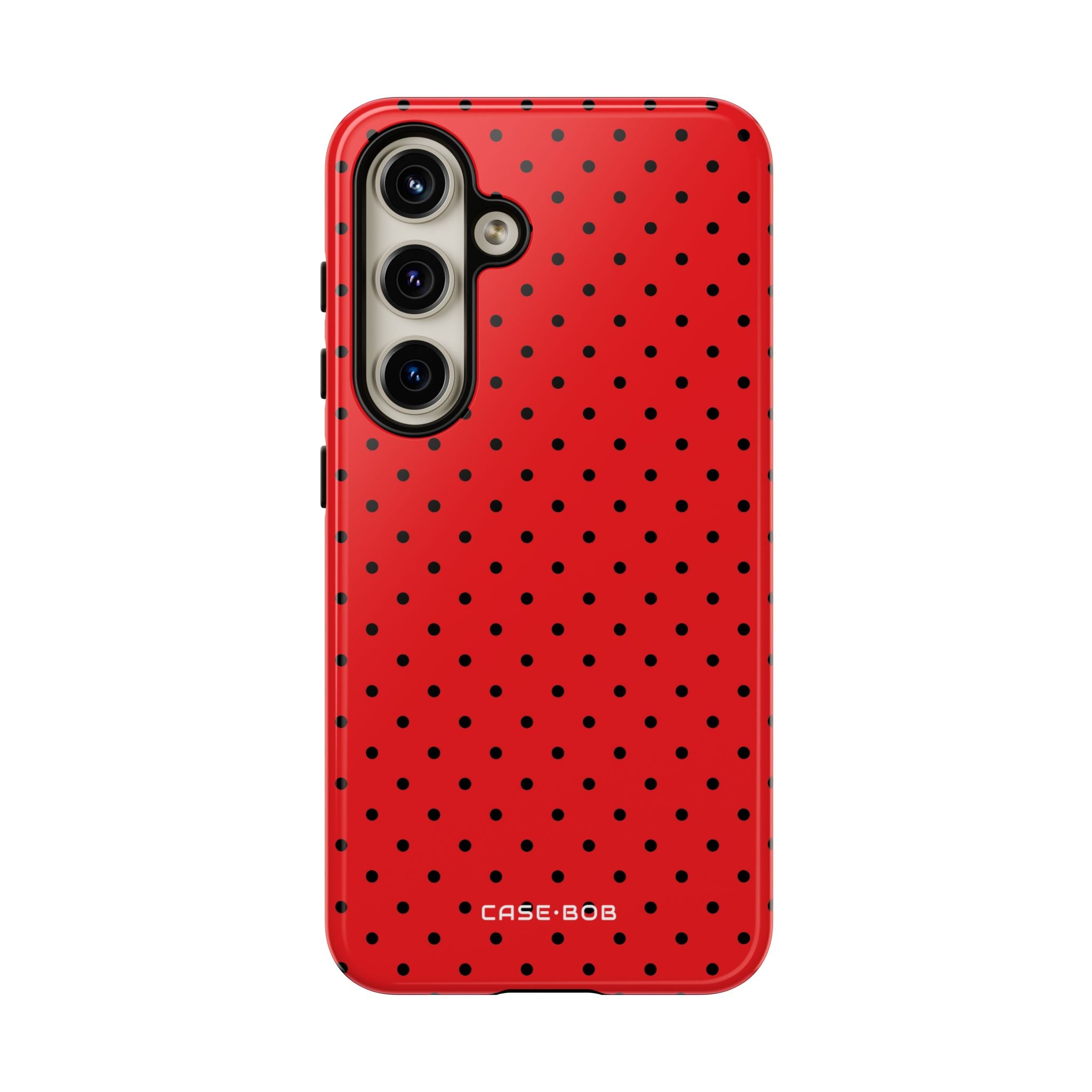 Crimson Dot Matrix Samsung S24 Case - Tough