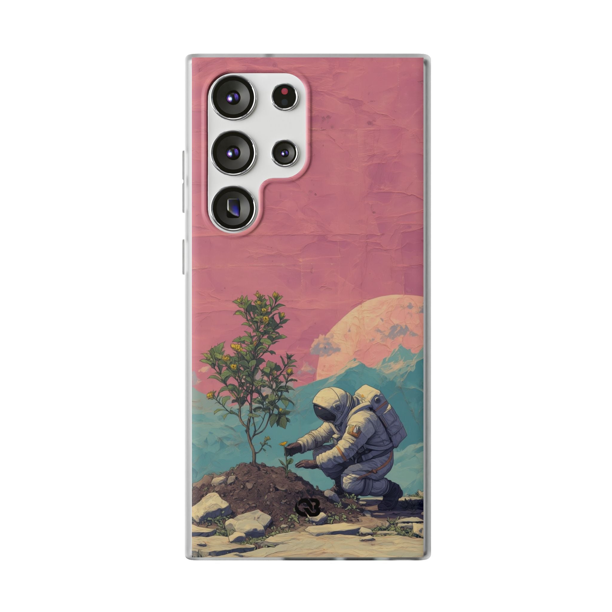 Lunar Pastel Bloom · Soft Phone Case for Samsung