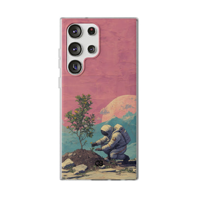 Lunar Pastel Bloom · Soft Phone Case for Samsung