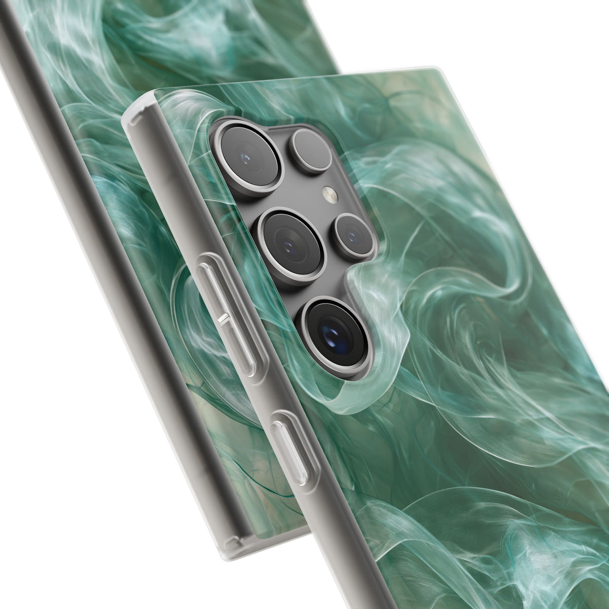 Translucent Aqua Flow · Lite Phone Case for Samsung · Teal