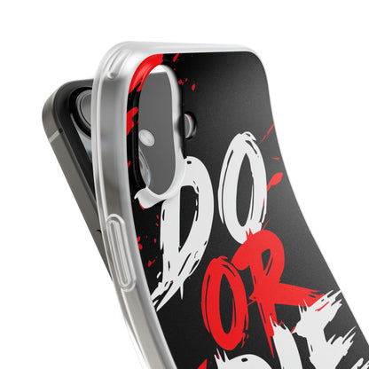 Do Or Die Splatter iPhone 16 Plus Case - Soft