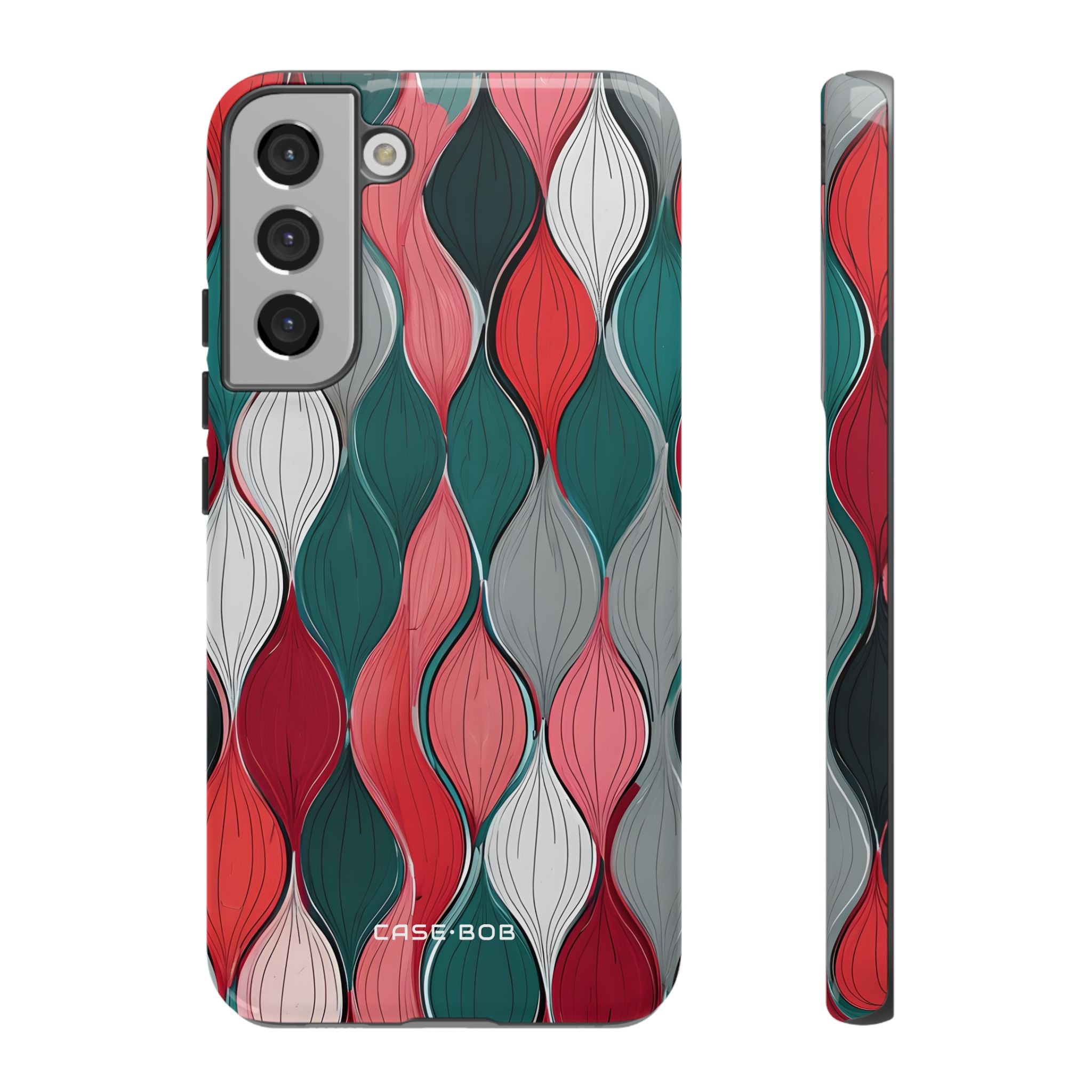 Leaf Cascade Teal Samsung S22 Plus Case - Tough