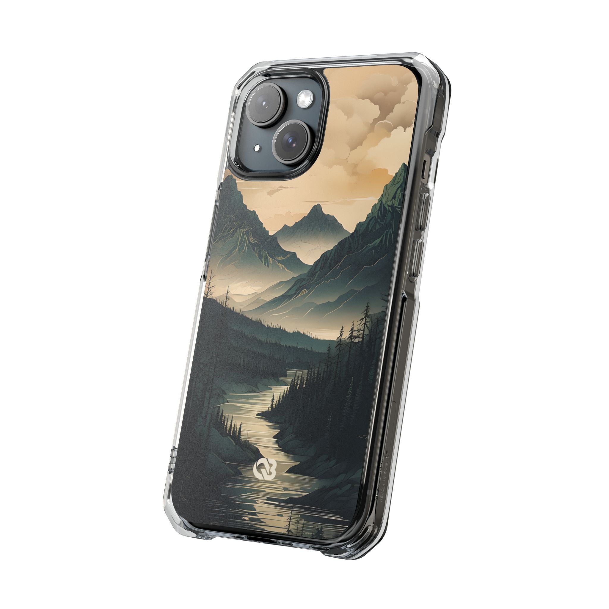 Summit River Dusk · Impact Phone Case for iPhone · Magsafe