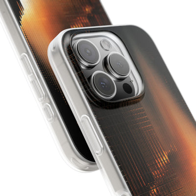 Luminous Grid · Lite Phone Case for iPhone ·  Black