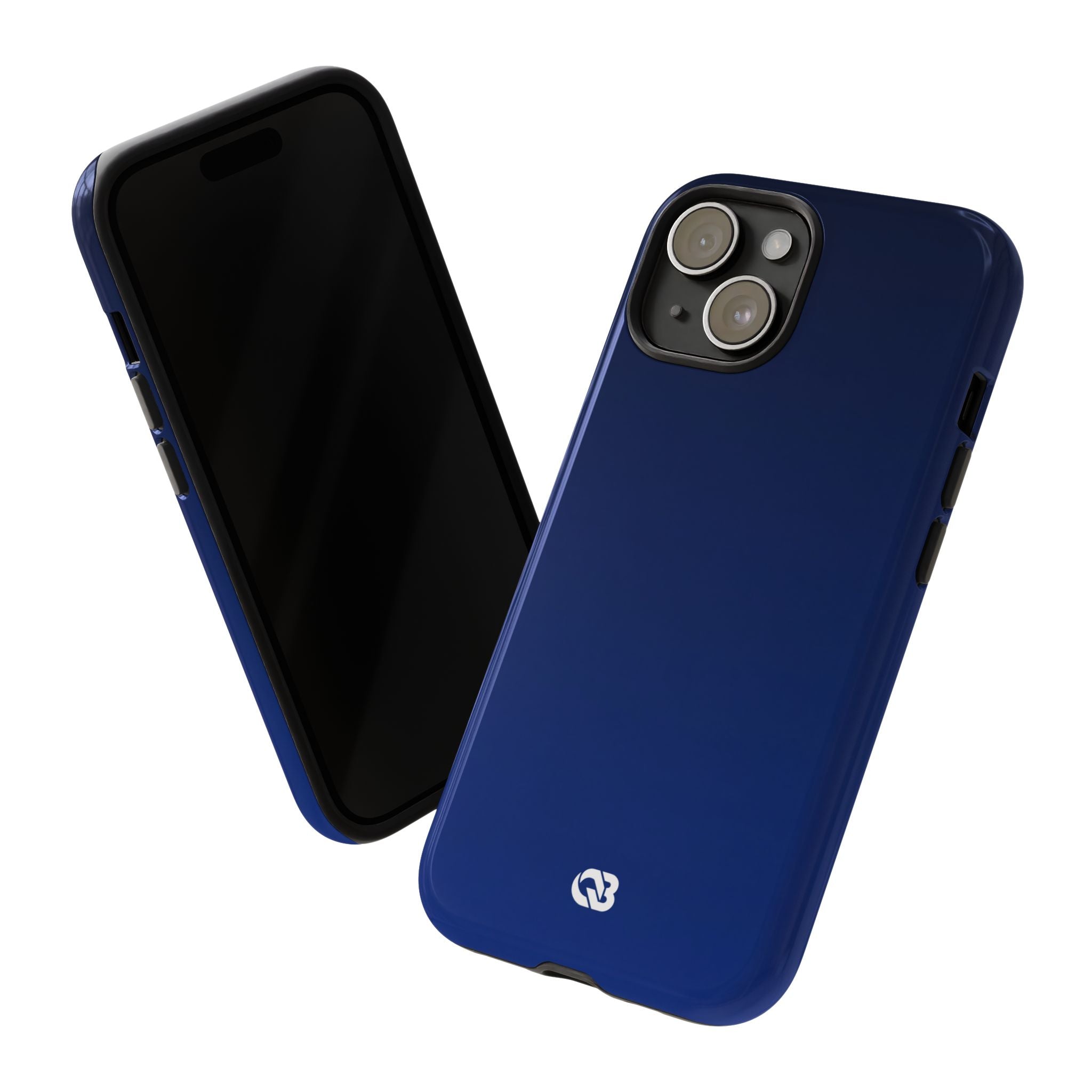 Blue Tough Phone Case for iPhone - Midnight Cobalt Fade