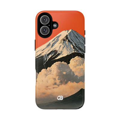 Sacred Peak Fuji · Tough 2.0 Magnetic Phone Case for iPhone · Orange