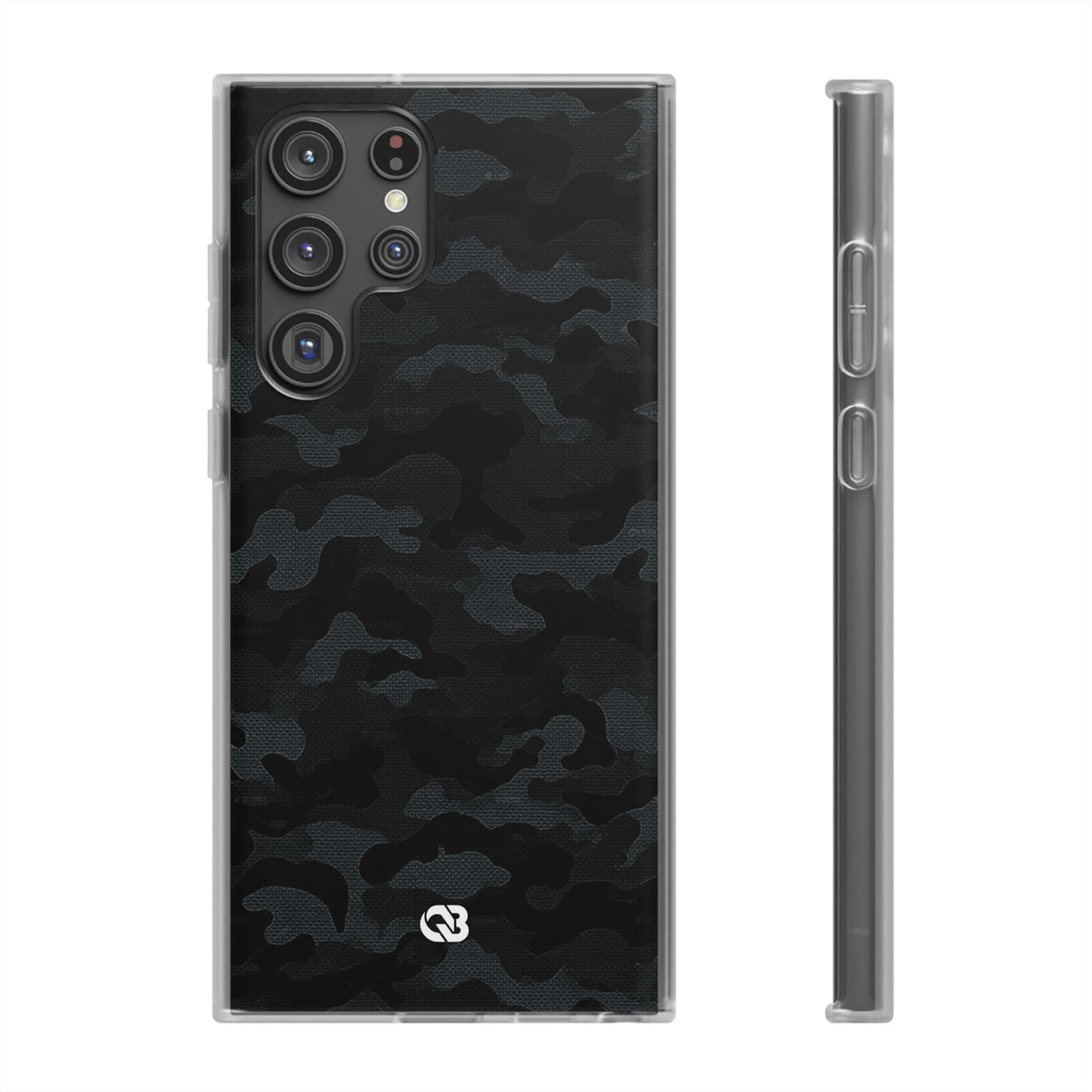 Blackout Urban Camo · Lite Phone Case for Samsung · Black