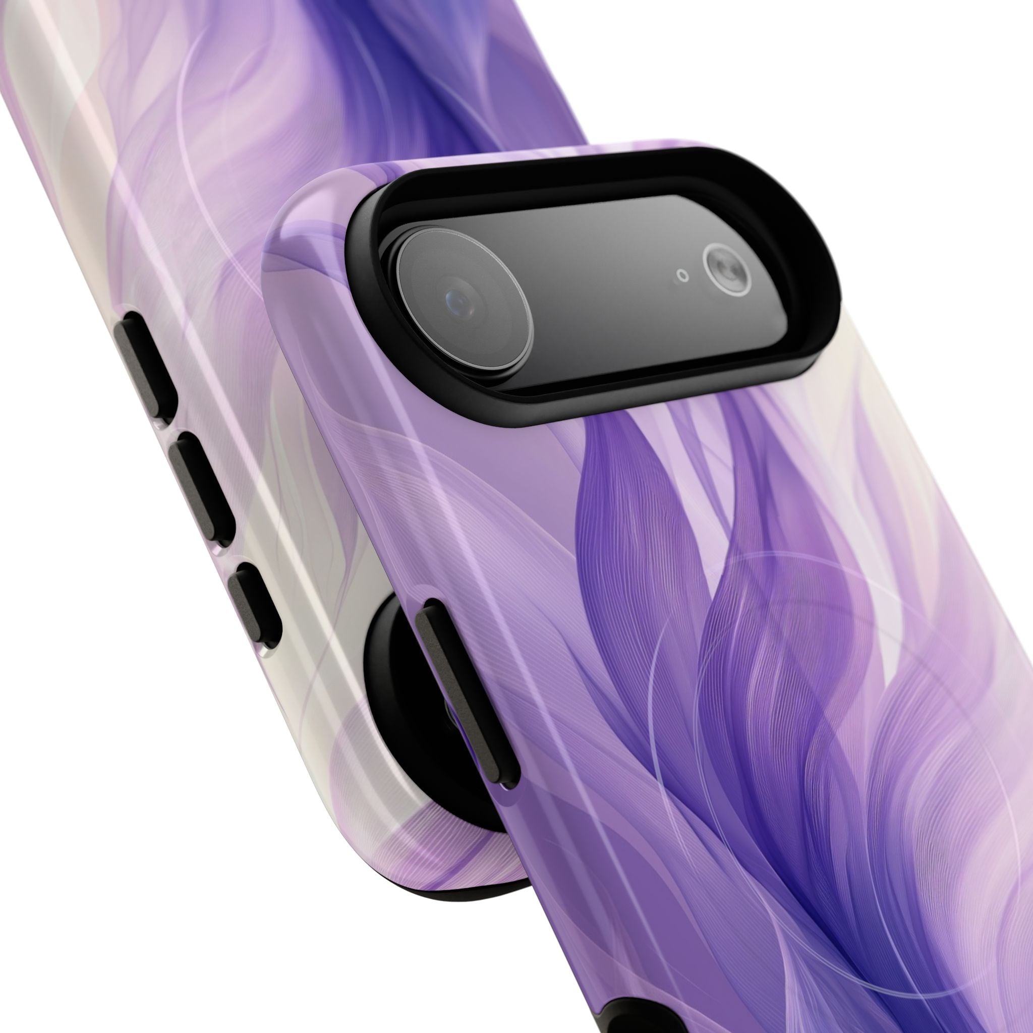 Amethyst Silk Waves · Tough+ Coque de téléphone pour iPhone · Magsafe