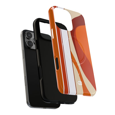 Sienna Horizon · Tough 2.0 Magnetic Phone Case for iPhone · Orange