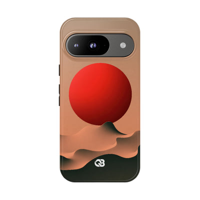 Crimson Sol Ridge · Tough Phone Case for Pixel ·  Red