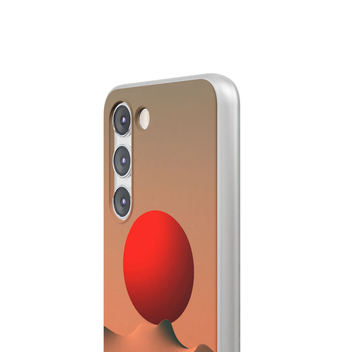 Crimson Sol Ridge · Lite Phone Case for Samsung · Red