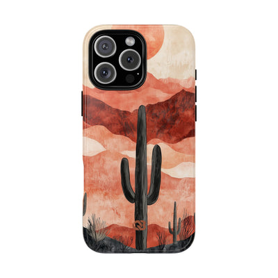 Terracotta Desert Sun · Tough Phone Case for iPhone