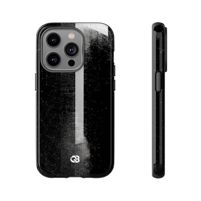 Black Tough Phone Case for iPhone - Vector Core Monolith