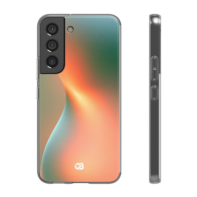 Radiant Contour · Lite Phone Case for Samsung · Orange