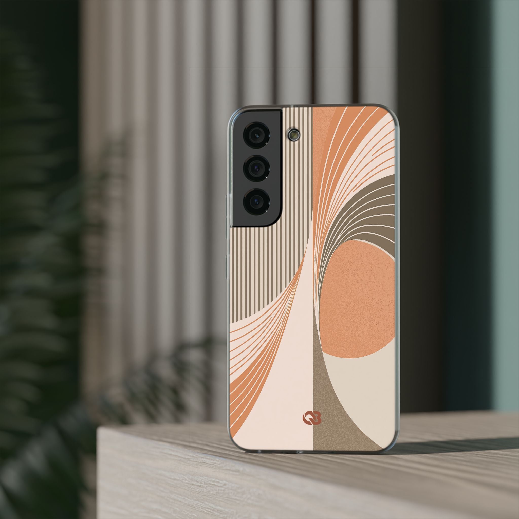 Orange Lite Phone Case for Samsung - Desert Arc Horizon