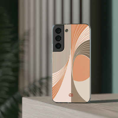 Orange Lite Phone Case for Samsung - Desert Arc Horizon