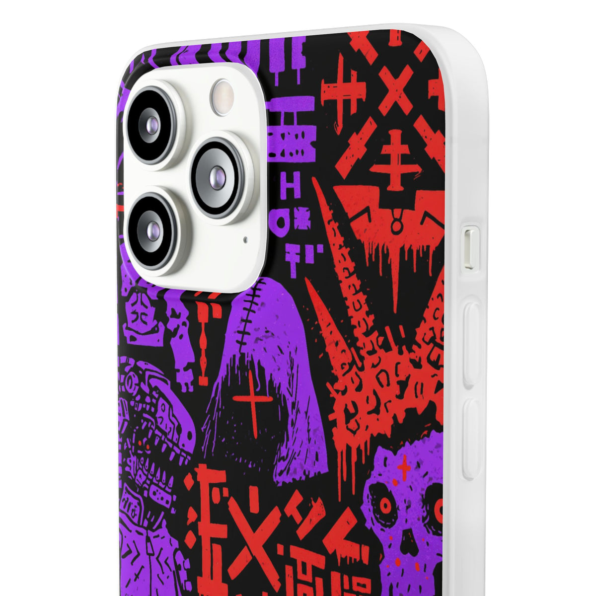 Underground Cyber Glyphs · Lite Phone Case for iPhone ·  Black