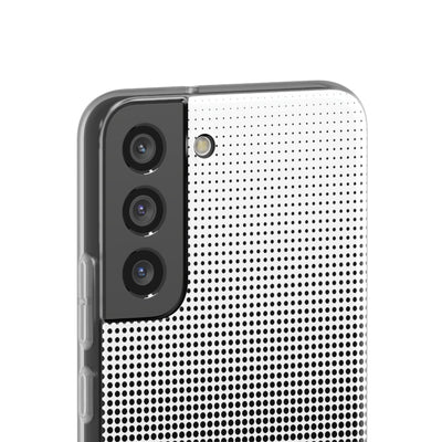 Black Lite Phone Case for Samsung - Obsidian Halftone Flux