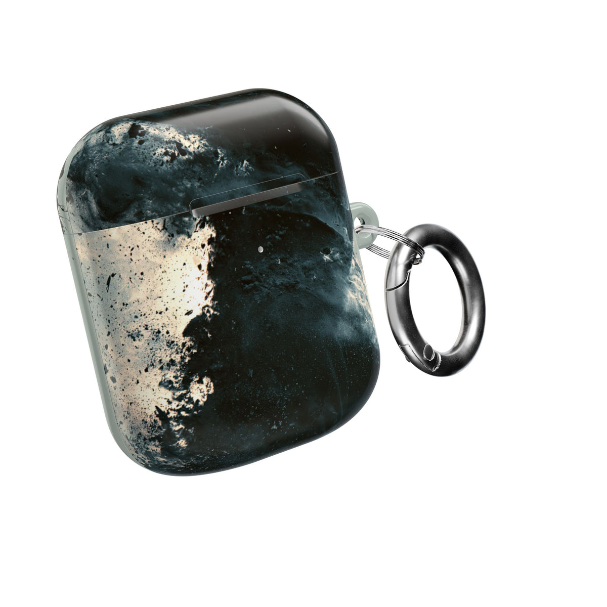 Ashen Dissolution · Hard Case for AirPods & AirPods Pro · Black