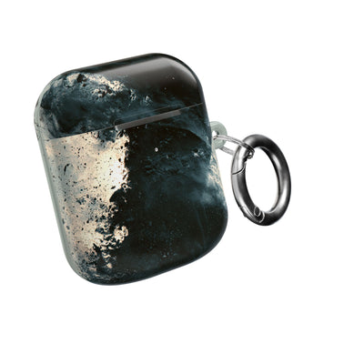 Ashen Dissolution · Hard Case for AirPods & AirPods Pro · Black
