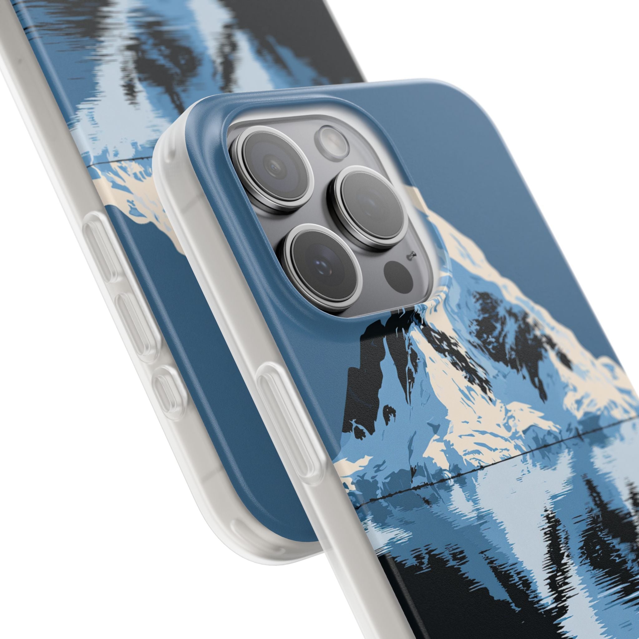 Blue Lite Phone Case for iPhone - Arctic Summit Mirror