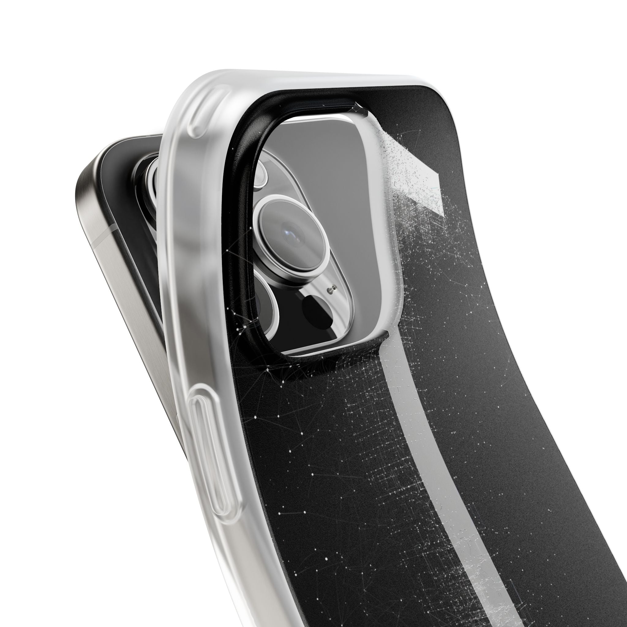 Black Lite Phone Case for iPhone - Vector Core Monolith
