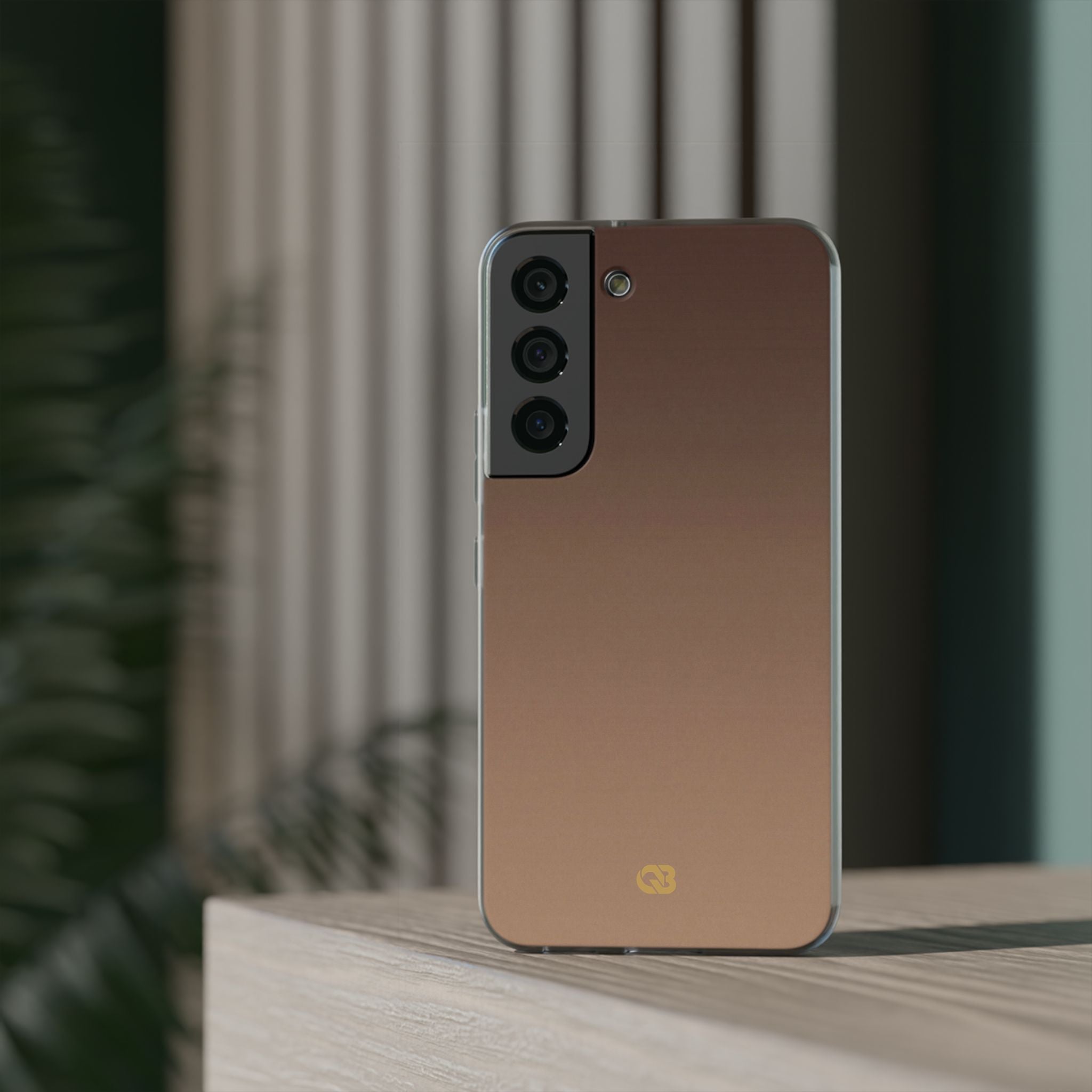 Brown Lite Phone Case for Samsung - Smoked Caramel Fade