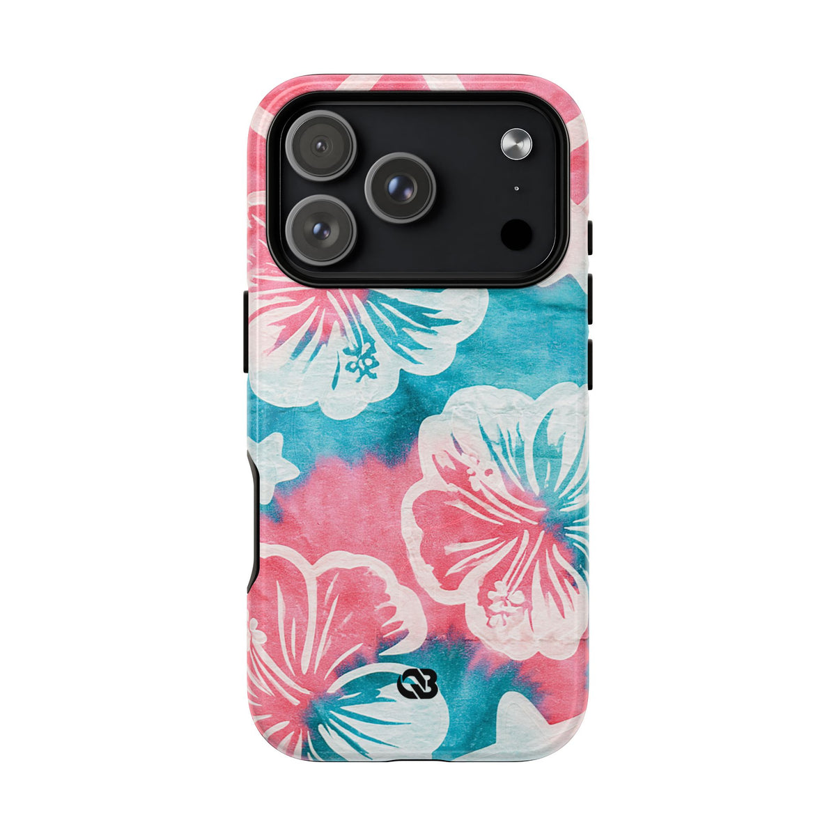 Tropical Hibiscus Bloom · Tough 2.0 Magnetic Phone Case for iPhone · Teal