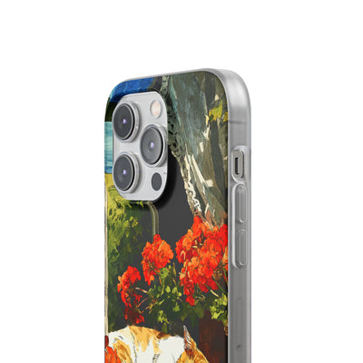 Sleeping Ginger Bloom · Soft Hoesje voor iPhone