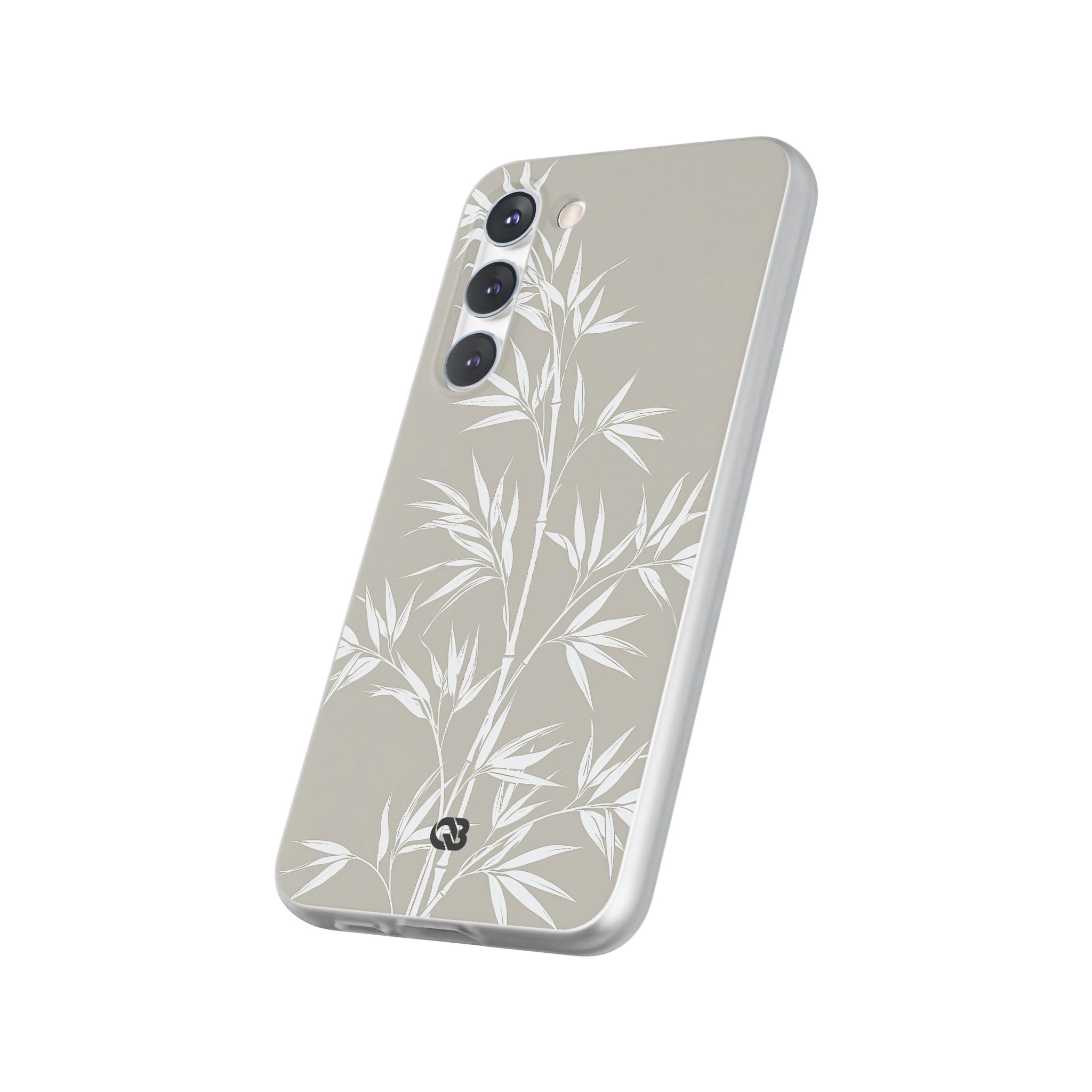 Beige Lite Phone Case for Samsung - Sandstone Bamboo Stalks