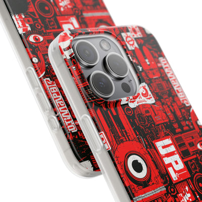 Neo Mecha Collage · Lite Phone Case for iPhone ·  Red
