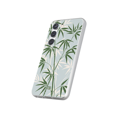 Green Lite Phone Case for Samsung - Kyoto Bamboo Canopy