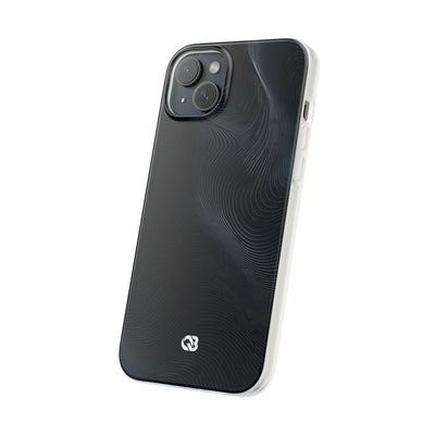Black Lite Phone Case for iPhone - Obsidian Ridge Flux