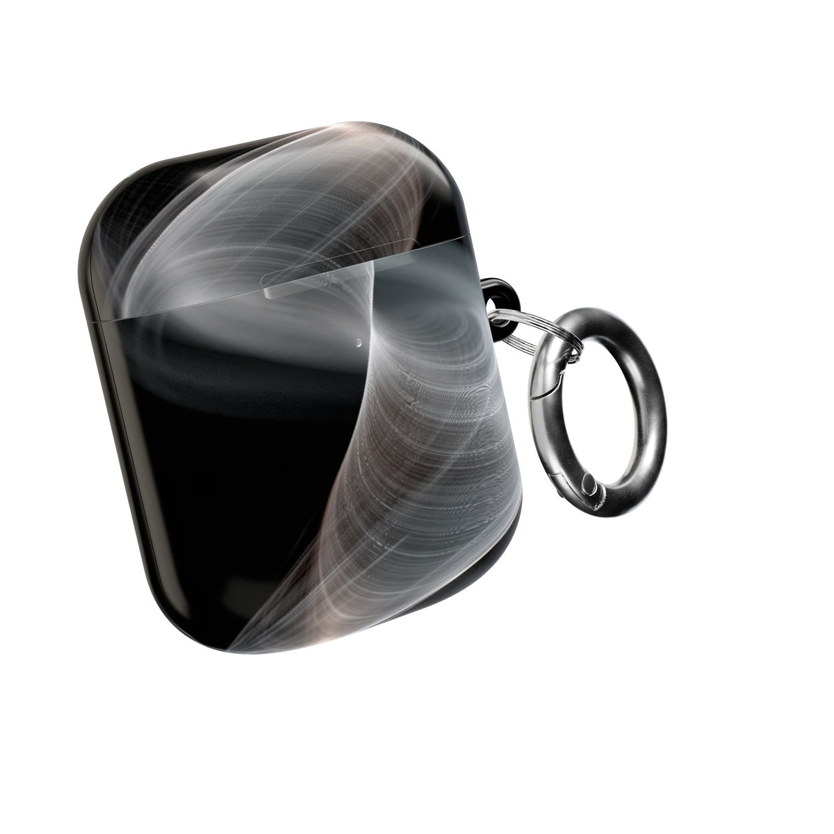 Luminous Vortex · Hard Case for AirPods & AirPods Pro · Black