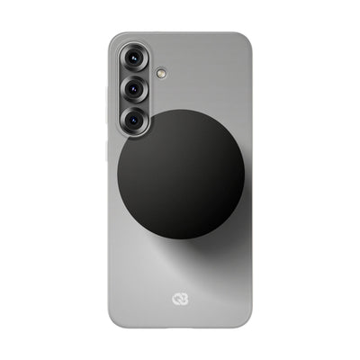 Grey Lite Phone Case for Samsung - Matte Onyx Sphere