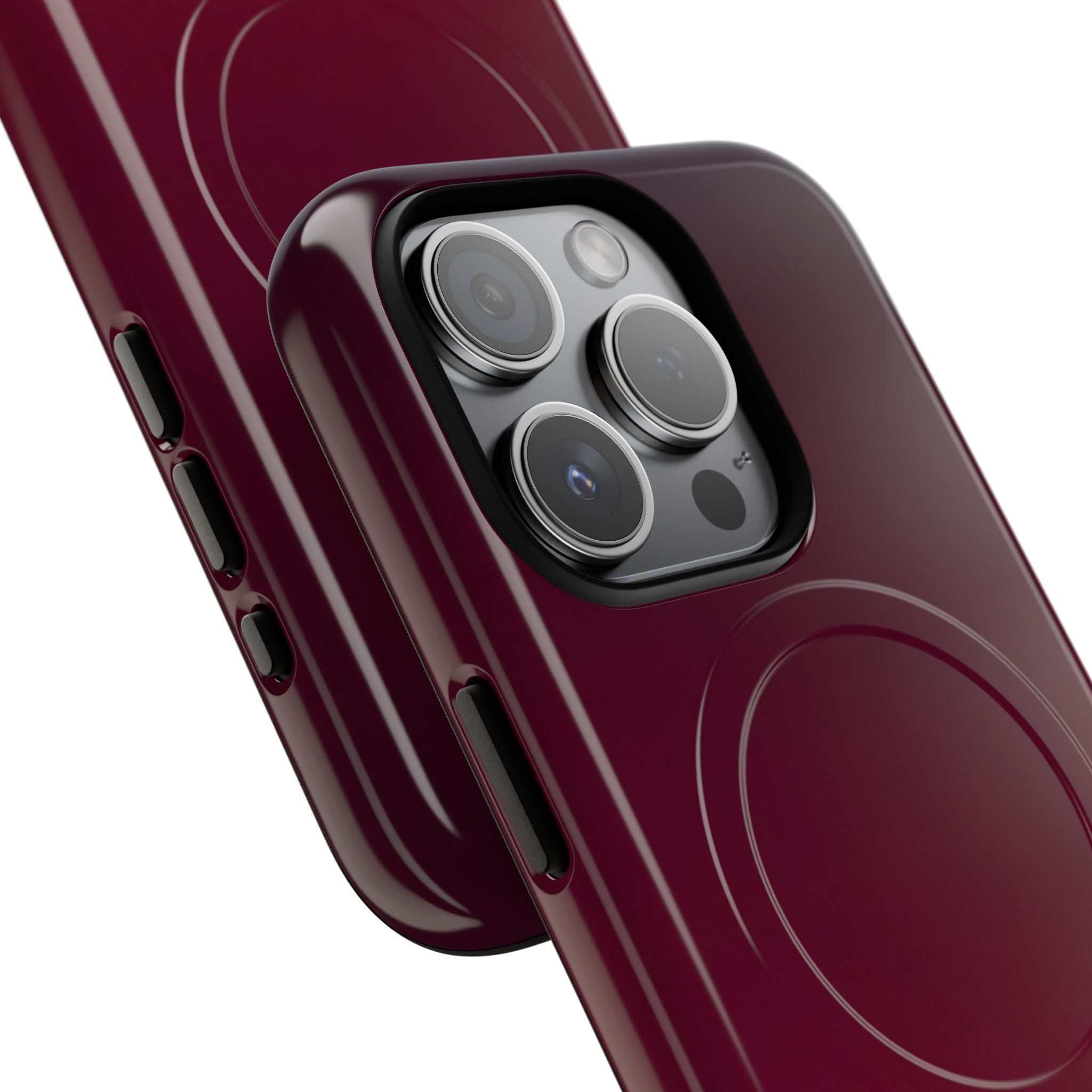 Red Tough 2.0 Magsafe Phone Case for iPhone - Deep Sangria Gradient