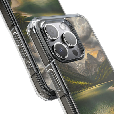 Gilded Mountain Lake · Impact Custodia per iPhone · Magsafe