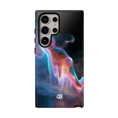 Neon Waveform · Tough Phone Case for Samsung · Black