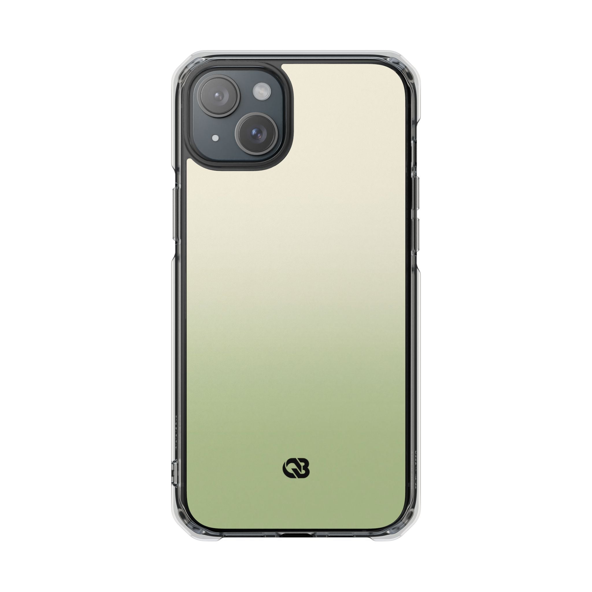 Green Impact MagSafe Phone Case for iPhone - Bone Sage Fade
